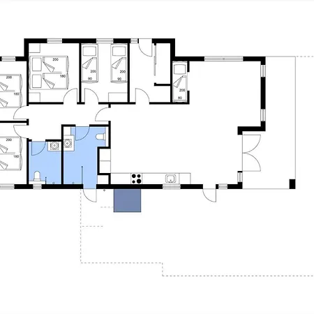 בית נופש Sj302-haderslev-blokhusskoven-63